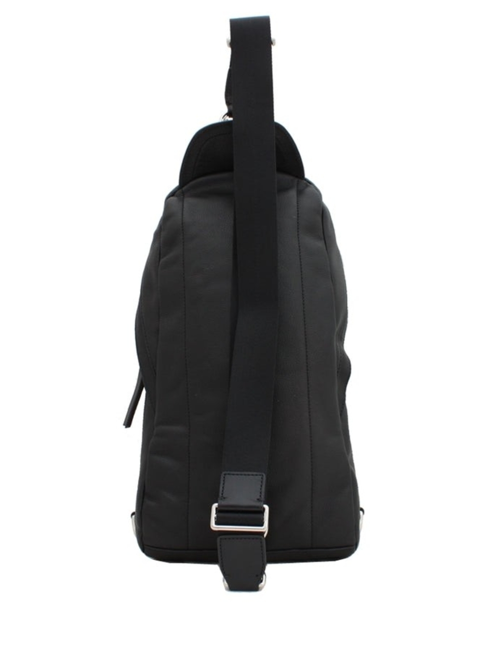 Coach 70617 Thompson Convertible Black Leather Sling Bag Backpack - Picture 4 of 10